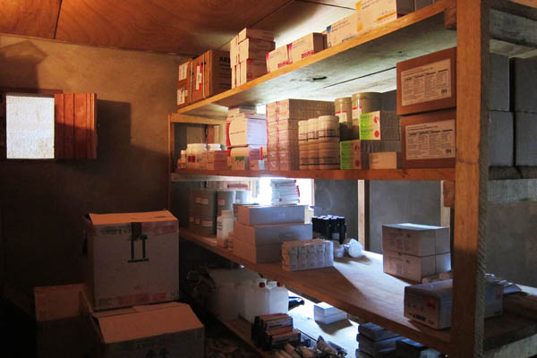 First medical storeroom in Daloa